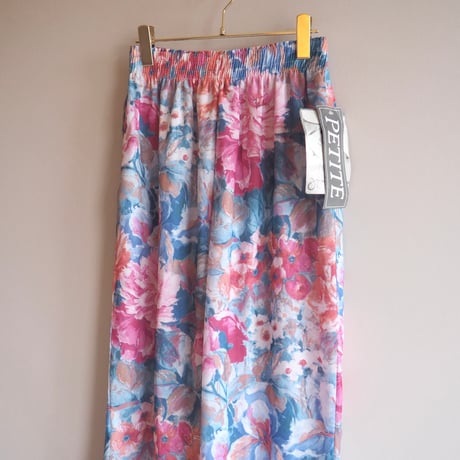 ”Jonathan Logan" floral easy wide pants