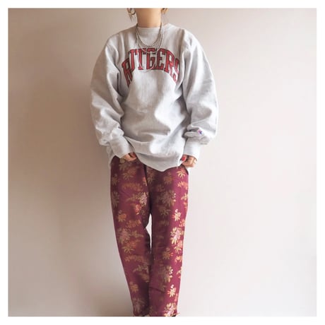90s champion reverse weave college print sweat