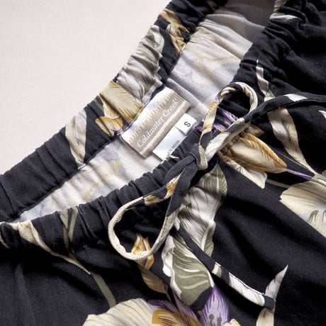 ”Coldwater Creek" floral silk easy pants