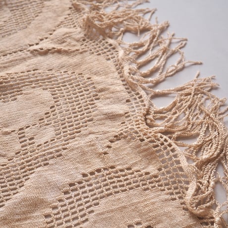 original remake lace fringe wrap skirt