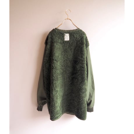 90s Dutch Army boa liner jacket