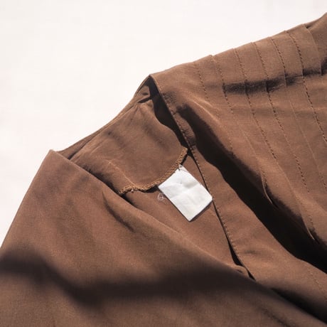 vintage asymmetry design shirt jacket