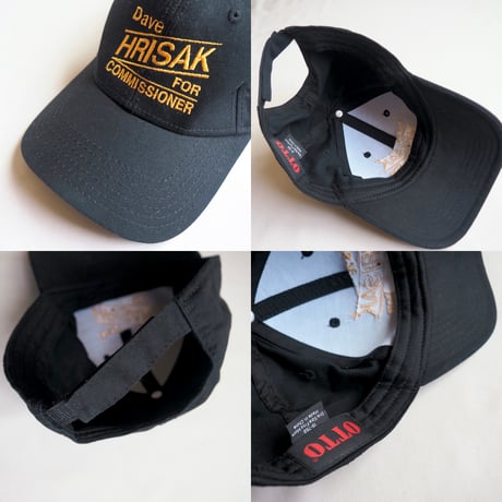 80〜90s embroidered logo cap