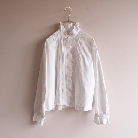 1900s〜 edwardian ruffle lace night blouse