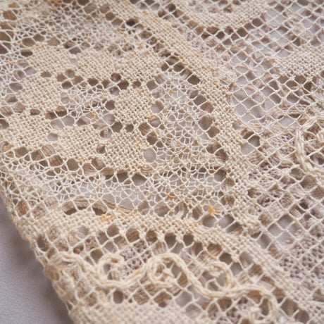 original remake lace patchwork maxi skirt 【C】