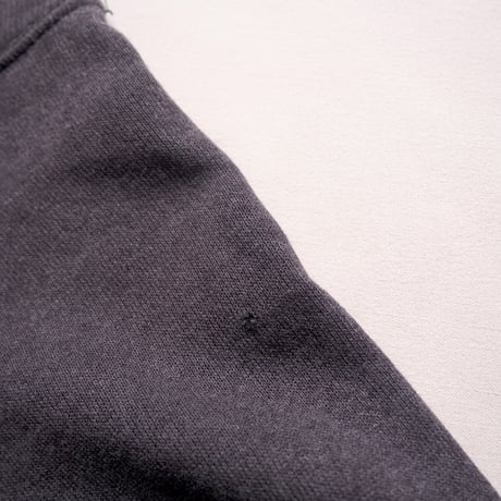 70〜80s s/s college print sweat