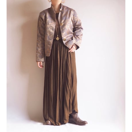 "Painted Pony" ethnic tapestry jacket
