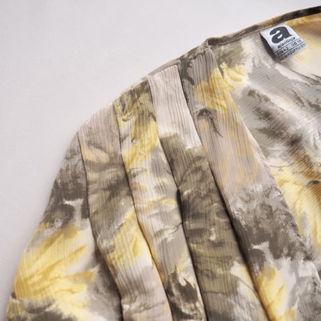 vintage dolman sleeve floral robe