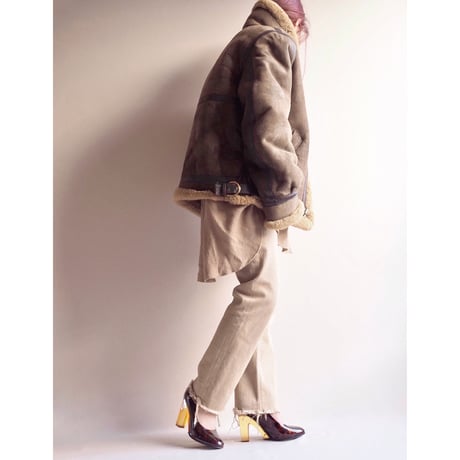 80s "SCHOTT" B-3 type flight jacket