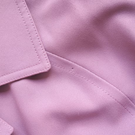 "Misty Harbor" purple balmacaan coat