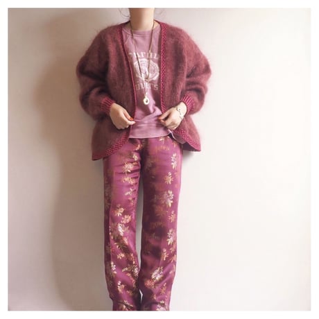 vintage mohair design cardigan