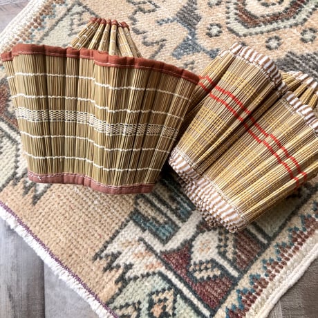 60〜70s foldable straw hat