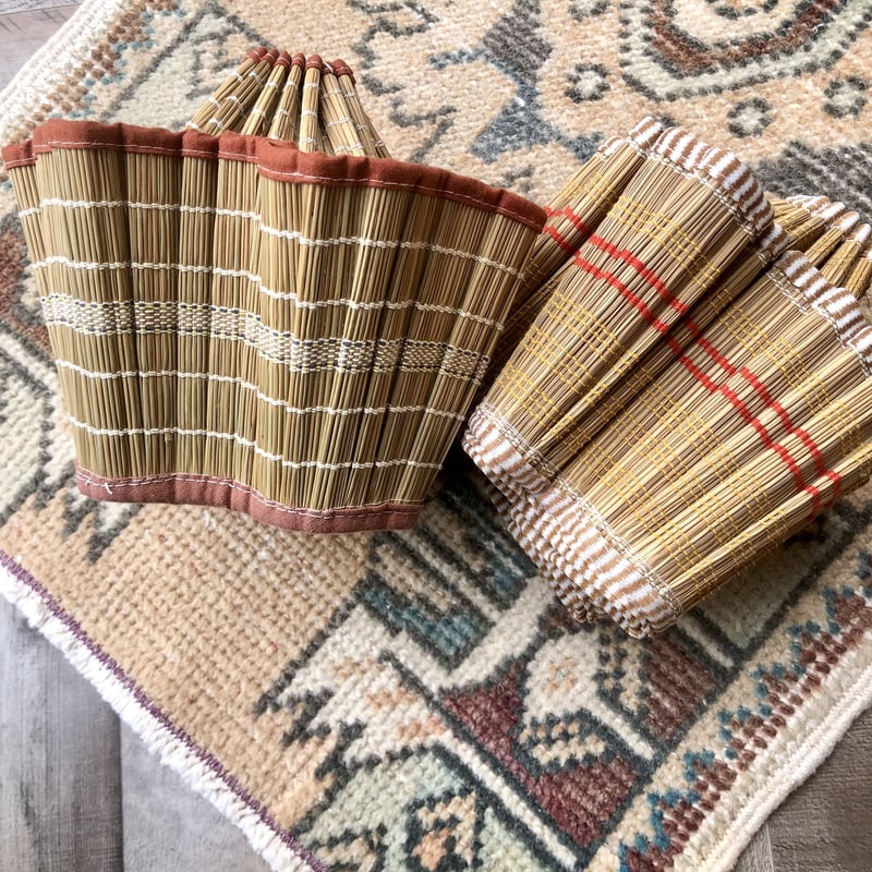 60〜70s foldable straw hat | Nia vintage
