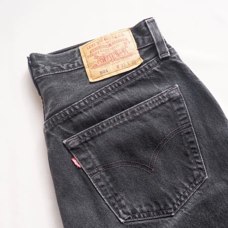 90s made in USA Levi's 501 cut off denim pants