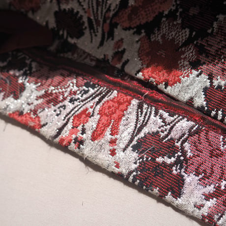 70s "Nelly De Grab" metallic tapestry maxi skirt