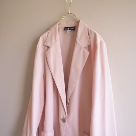 "Sag Harbor" pastel pink tailored jacket