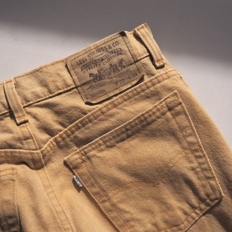 90s made in USA Levi's 510 beige denim pants