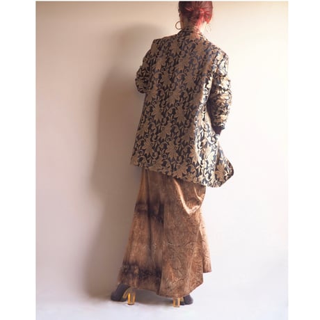 80s "Joan Walters" lace tailored jacket