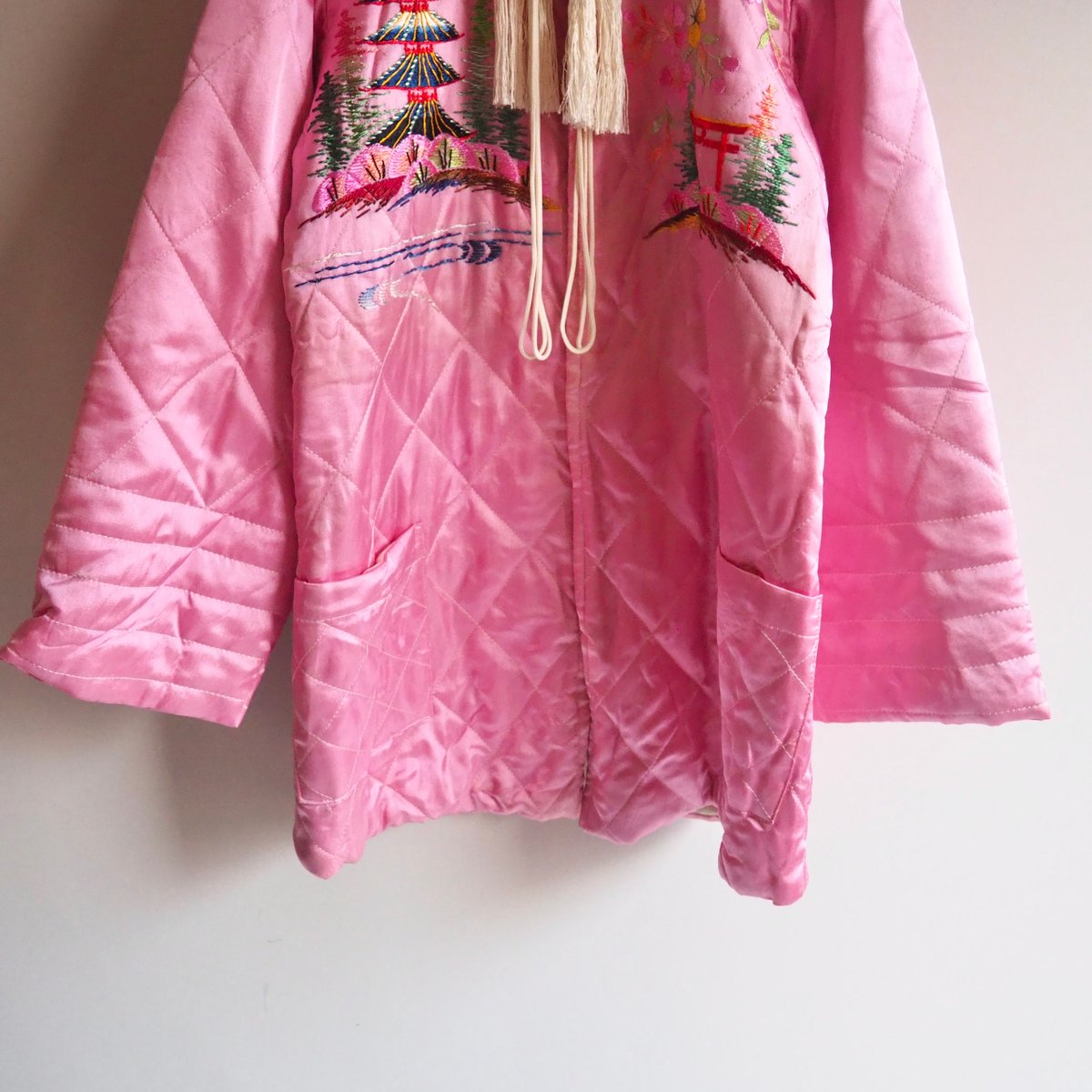50〜60s chinese embroidered quilt jacket (PK) |