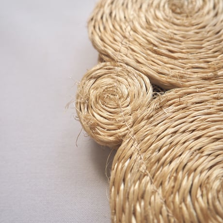 vintage raffia circle  bag