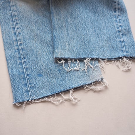 90s made in USA Levi's 501 damage denim