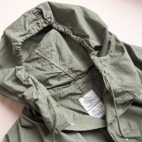 80s U.S army snow camo parka (over dyed/OV)