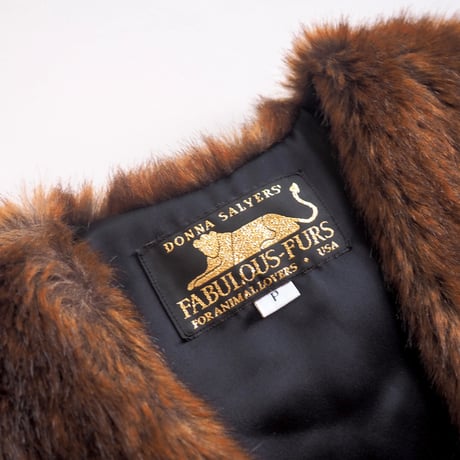 "Donna Salyers" faux fur vest