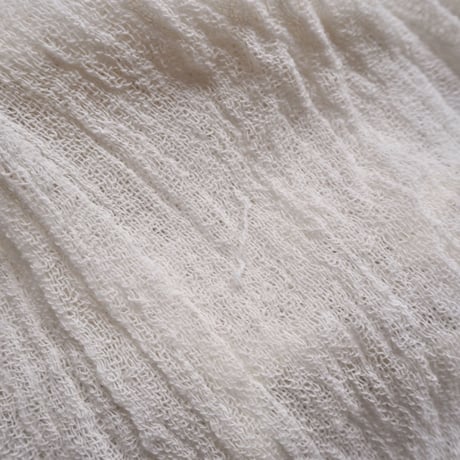 Greece ivory gauze blouse