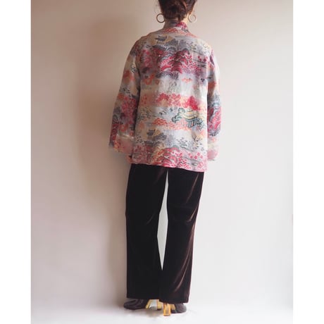 60s asian brocade jacket