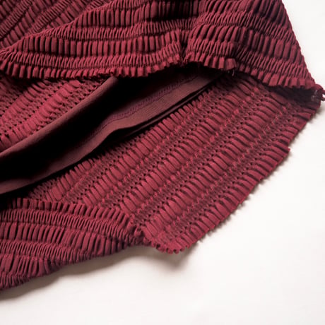 "JOSEPHINE CHAUS" creased maxi skirt