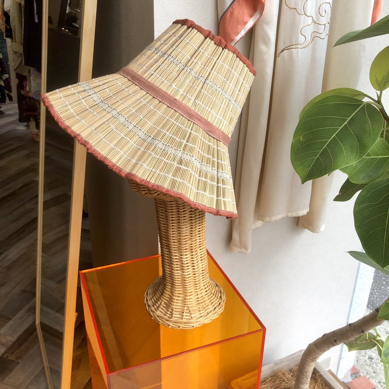 60〜70s foldable straw hat | Nia vintage