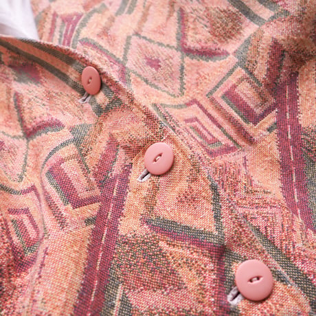 vintage abstract oversized texture jacket