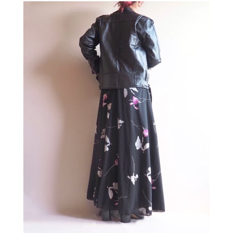 vintage leather riders jacket
