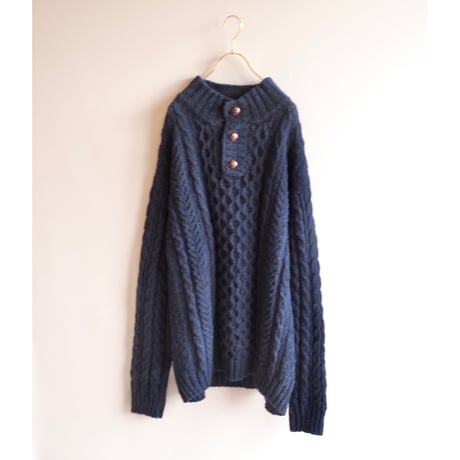 "L.L.Bean" oversized cable sweater