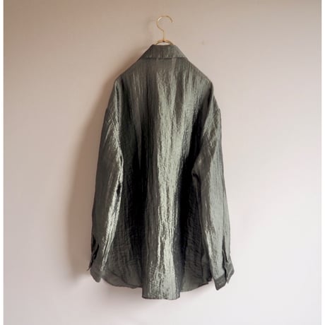 "Chico's design" oversized sheer blouse (KH)