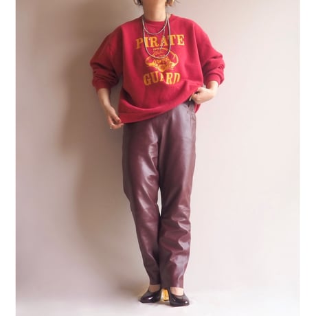 80〜90s "Russel Athletic" print sweat