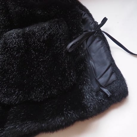 "NIEDIECK JOLIPEL" oversized faux fur design vest