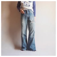 70s made in USA Levi's 646 cutoff denim