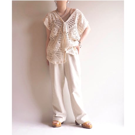 "Liz Claiborne" linen cotton pants