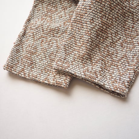 70〜80s made in Italy wood woven design tunic