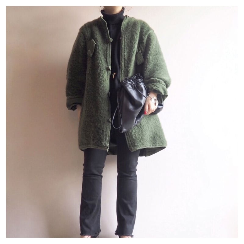 Swedish army M-59 reversible boa liner coat | N