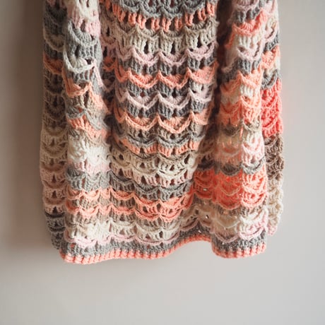 vintage oversized switching design sweater