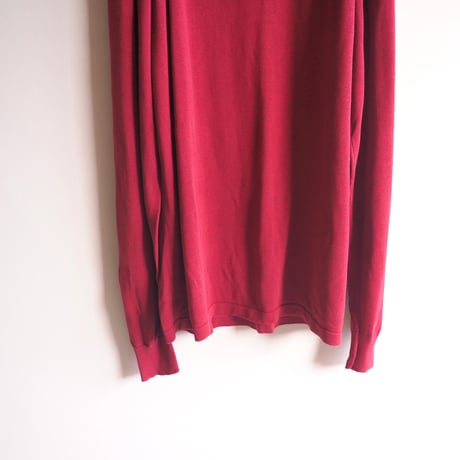 "Norm Thompson" silk oversized plain sweater