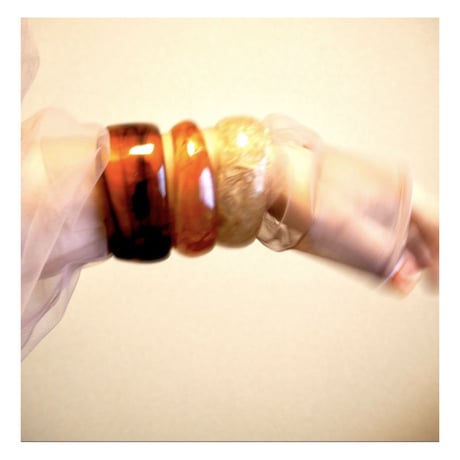 70s  plastic tortoiseshell bangle
