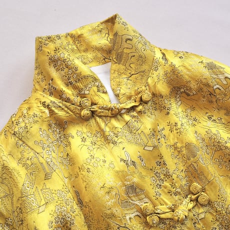 70s chinese brocade coat