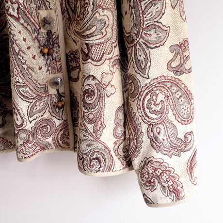 flashback paisley tapestry jacket