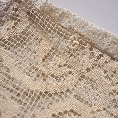 original remake lace patchwork maxi skirt 【D】