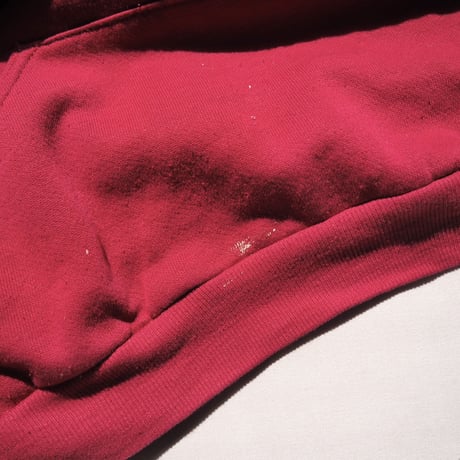 70〜80s "Russel Athletic" damage hoodie sweat