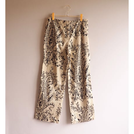 "Talbots" paisley wide pants