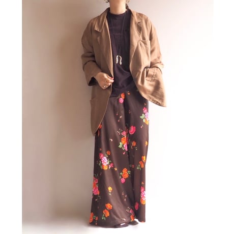 "FORENZA" silk tailored jacket